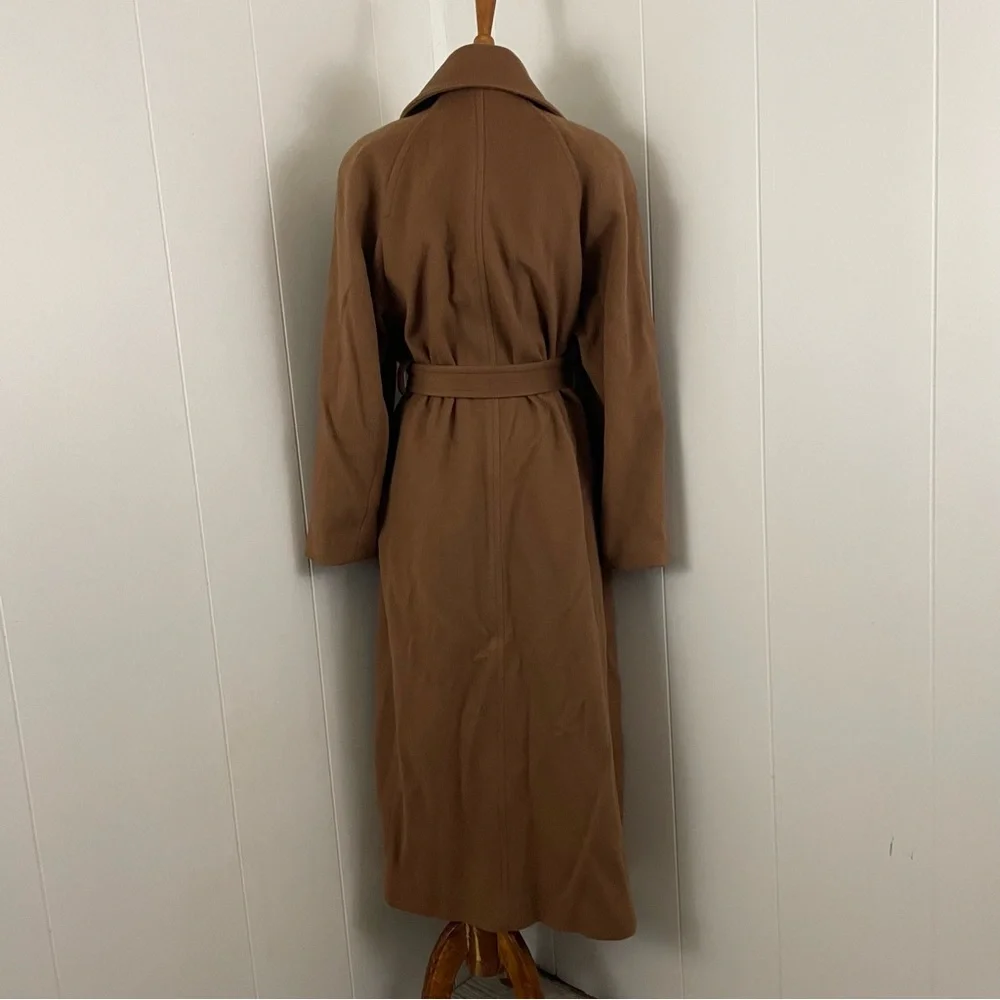 Vintage Brown Trench Coat - Picture 7 of 16